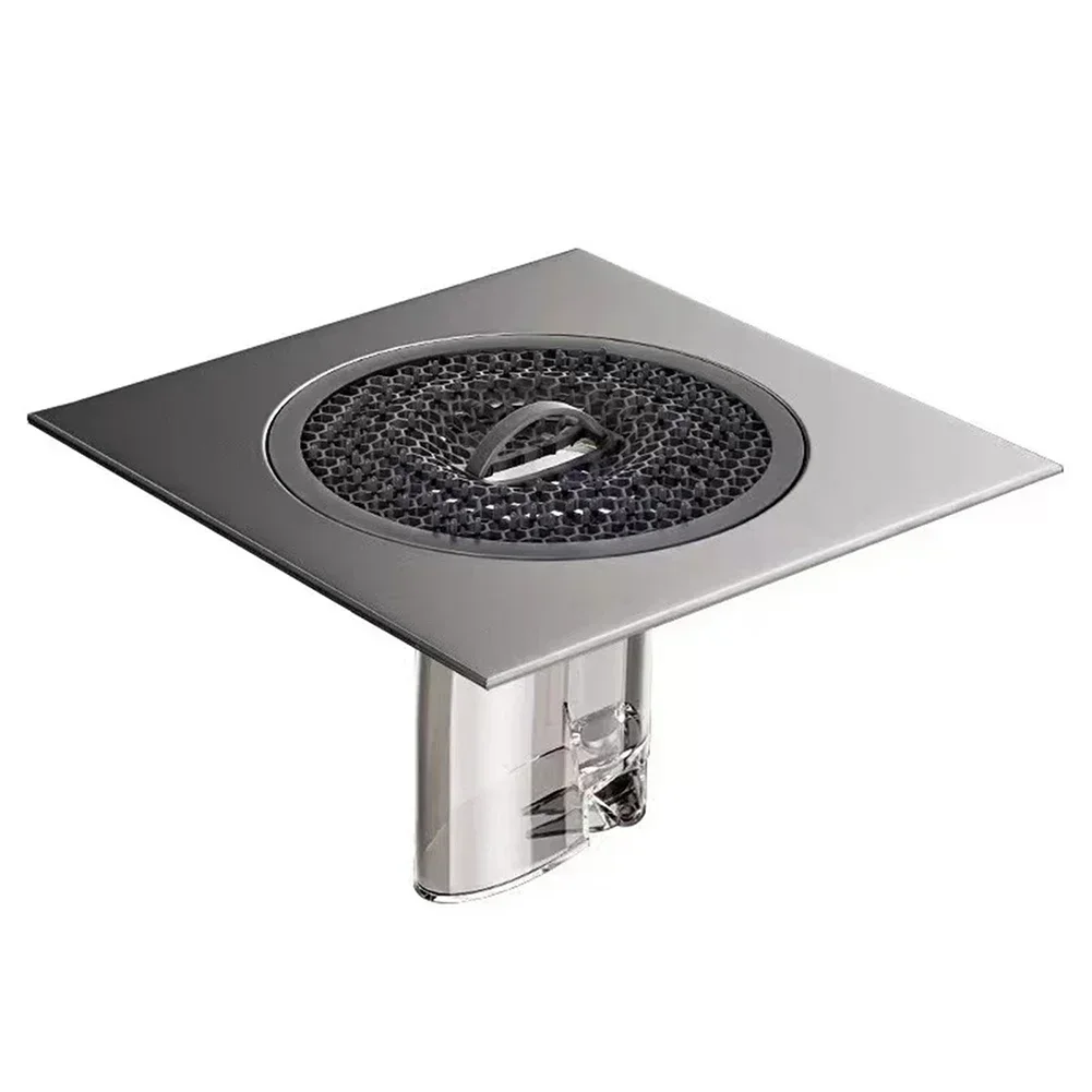 Bathroom Floor Drain Strainer Shower Drainage Drainer Sewer Stopper Drainer Hair Catcher Odor Proof Anti Blocking Floor Drain