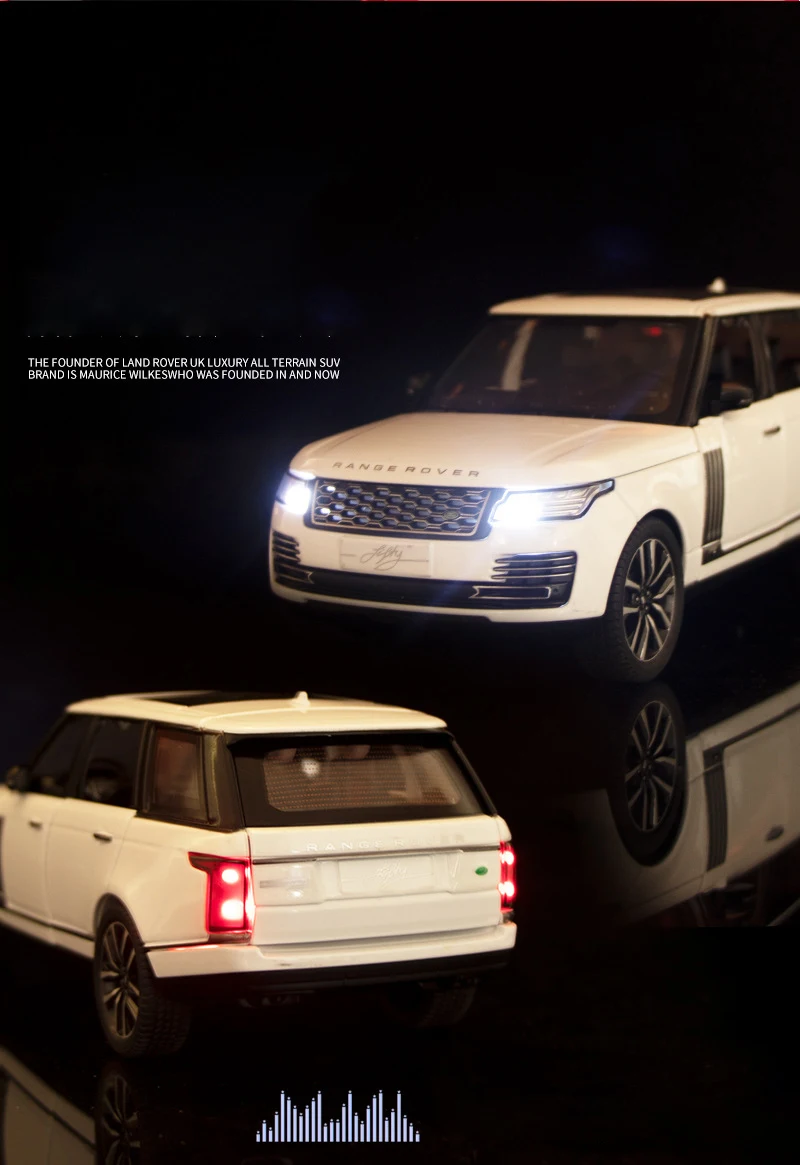 RANGE ROVER 50th Yıldönümü 1:24 Ölçekli Model Araba