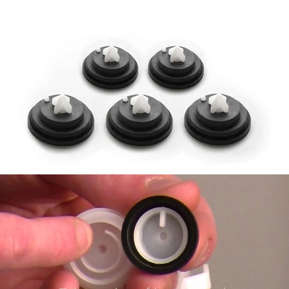 5 Pcs Rubber Diaphragm Washer Seal For Siamp Bottom And Side Inlet Filling Valve Ball Valve