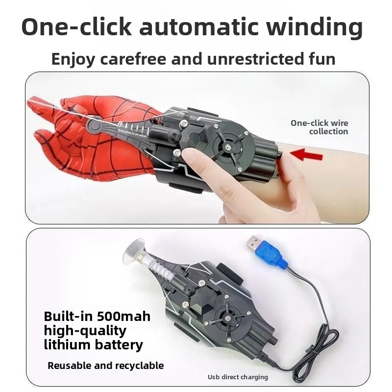 قاذف خيوط العنكبوت الأوتوماتيكي - إصدار الأبطال ال...