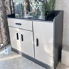 Nordic Simple Multi-functional Kitchen Cabinets Small Apartment Home Kitchen Cabinet Living Room Floor-standing Storage Cabinets 1