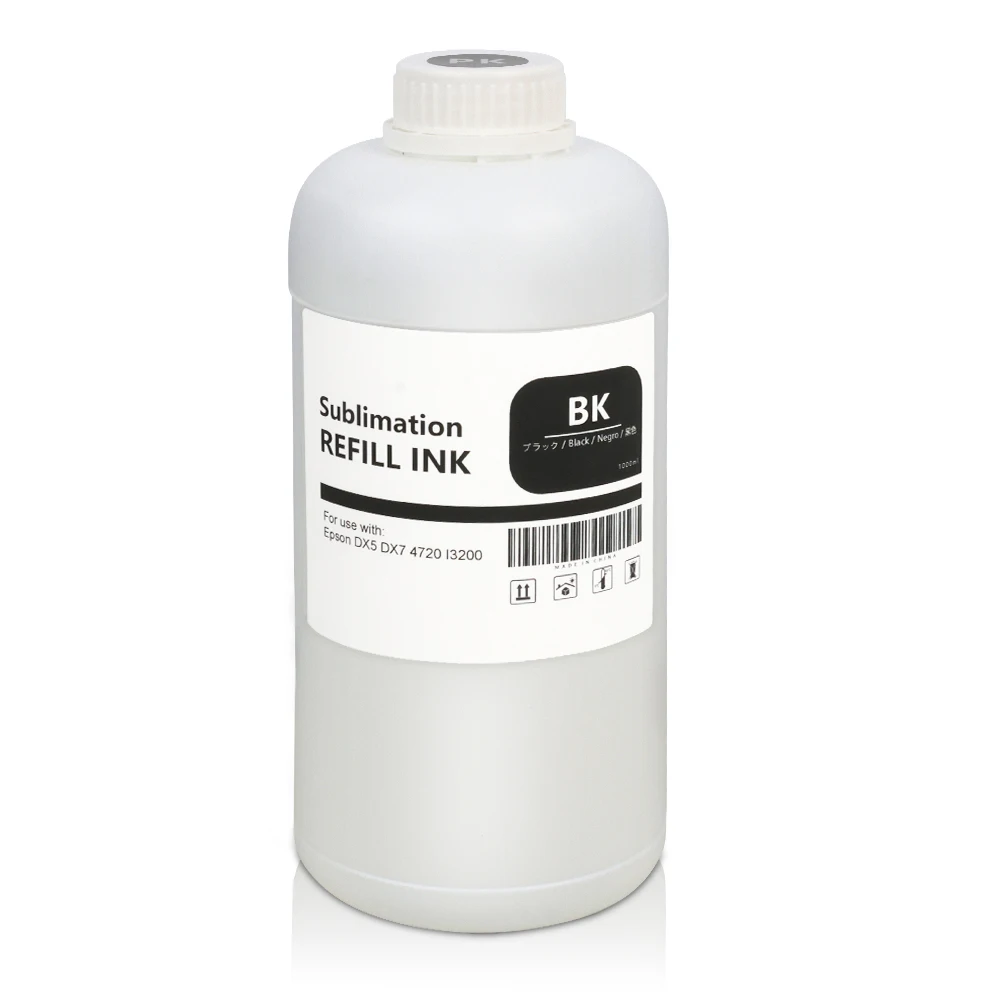 Winnerjet 1000ml Sublimation ink High concentration ink for Epson DX5 DX7 I3200 4720 5113 Printer