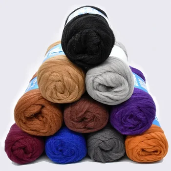 1 pz 70g 28 m/31yd Lana Brasiliana Estensione Dei Capelli Per Le Donne Bambini Lana Africana Filo Arylic Capelli Torsione Orditi Capelli In Fibra Sintetica