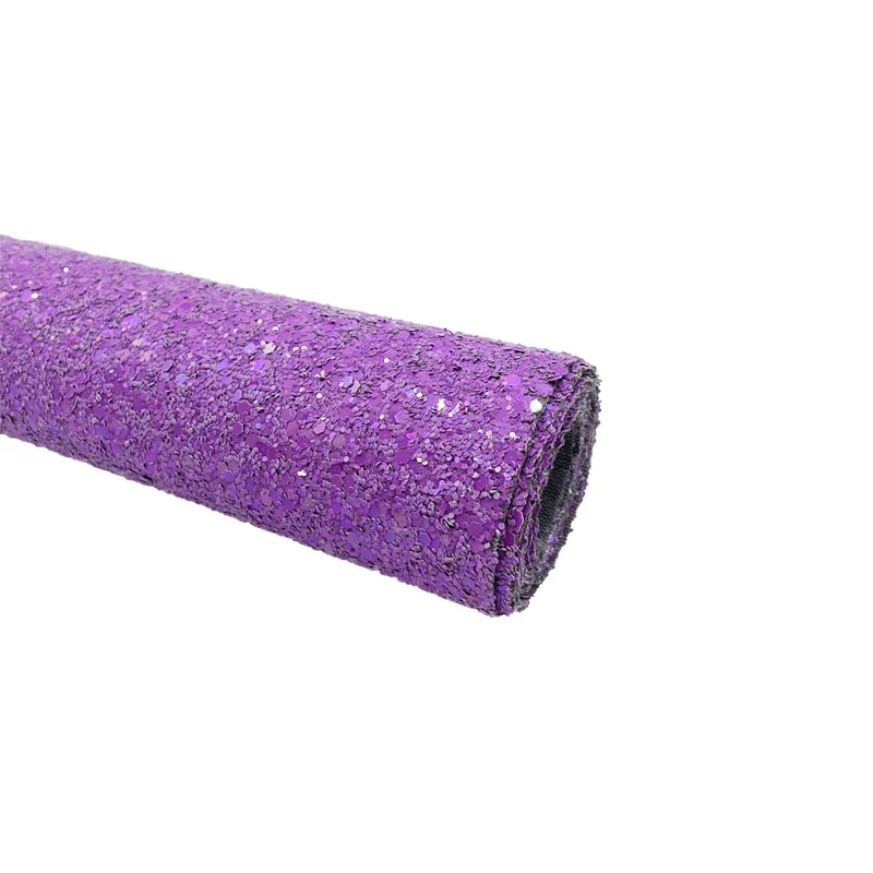 30*135cm New Glitter Leather Sheets Ribbon For Decoration DIY Handmade Bows