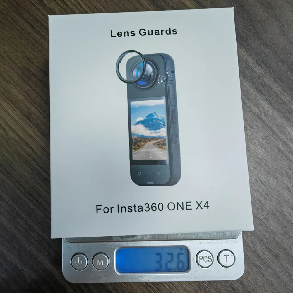 렌즈 가드 광학 강화 유리 보호 렌즈 캡 커버, Insta360 X4 액션 카메라용 보호 렌즈 가드 액세서리