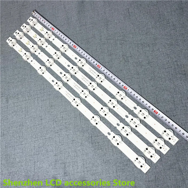LED Strips(4) For LG 55UM7600PTA 55UM7660PLA 55UM7450PLA 55UM7400PLB 55UM7300AUE 55UM7650PSB 55UM7470PSA 55UM7520PSB 55UM7300PUA 2