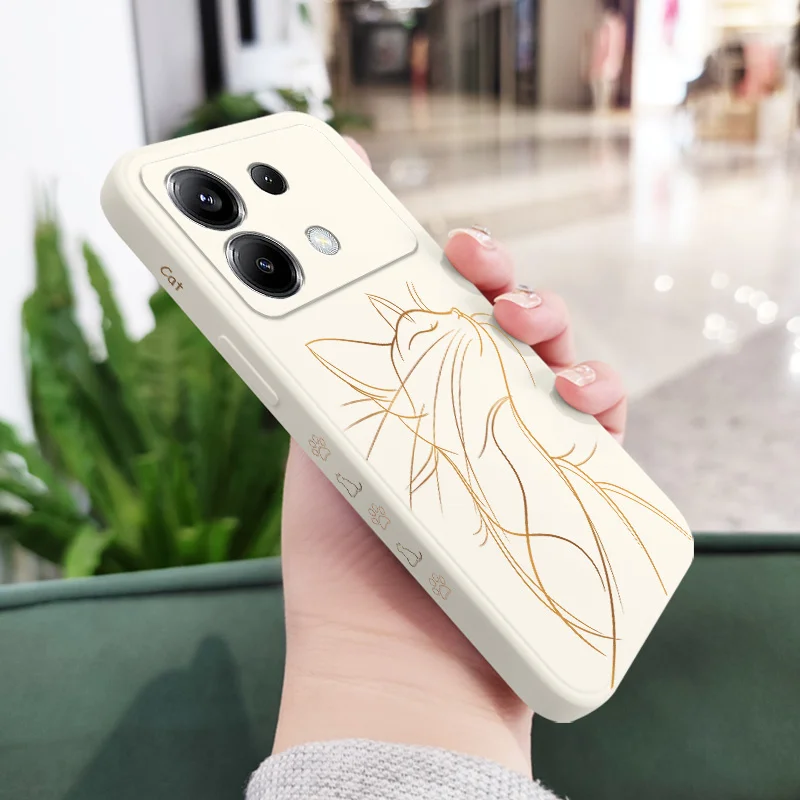 Proud Cat Silicone Phone Case Cover