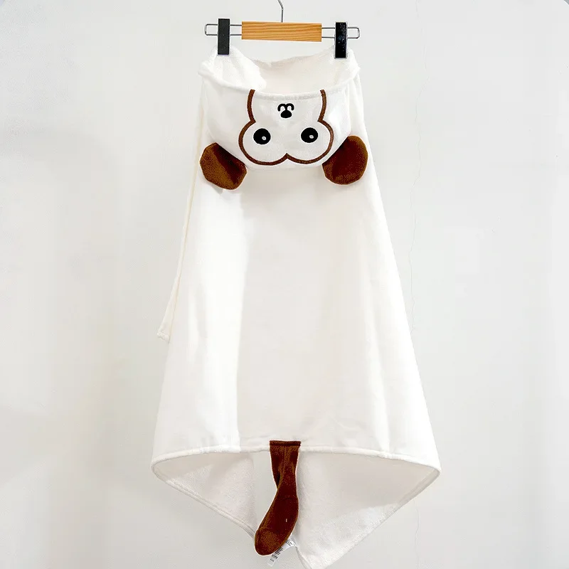 Baby Bathrobe Kids hooded towel Toddler Bath Towel for girl boy children washcloth Infant Towel soft newborn towelling robes