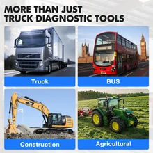  NEXPEAK K2 Heavy Truck Scanner Diagnostic Tool for Truck DPF Cluster Calibration Full System Trucks Tractors Diesel OBD Scanner 