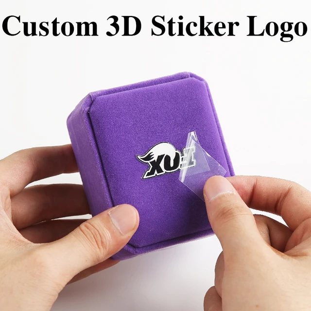 3D stickers with Custom Logo