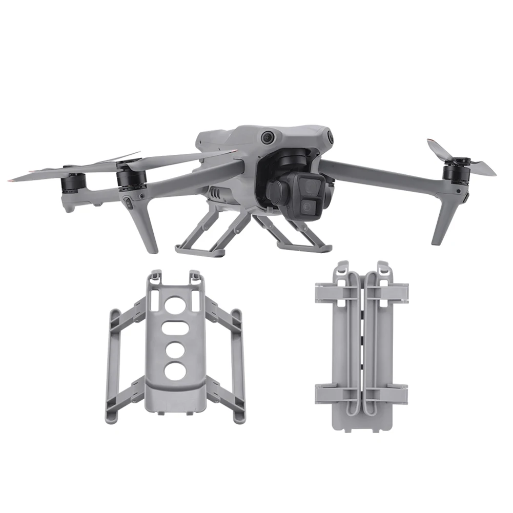 Description Picture 4 of itemHeighten 37mm Foldable Expansion Landing Gear Anti-fall Tripod Quick Release Lightweight for DJI Air 3 Drone Accessories