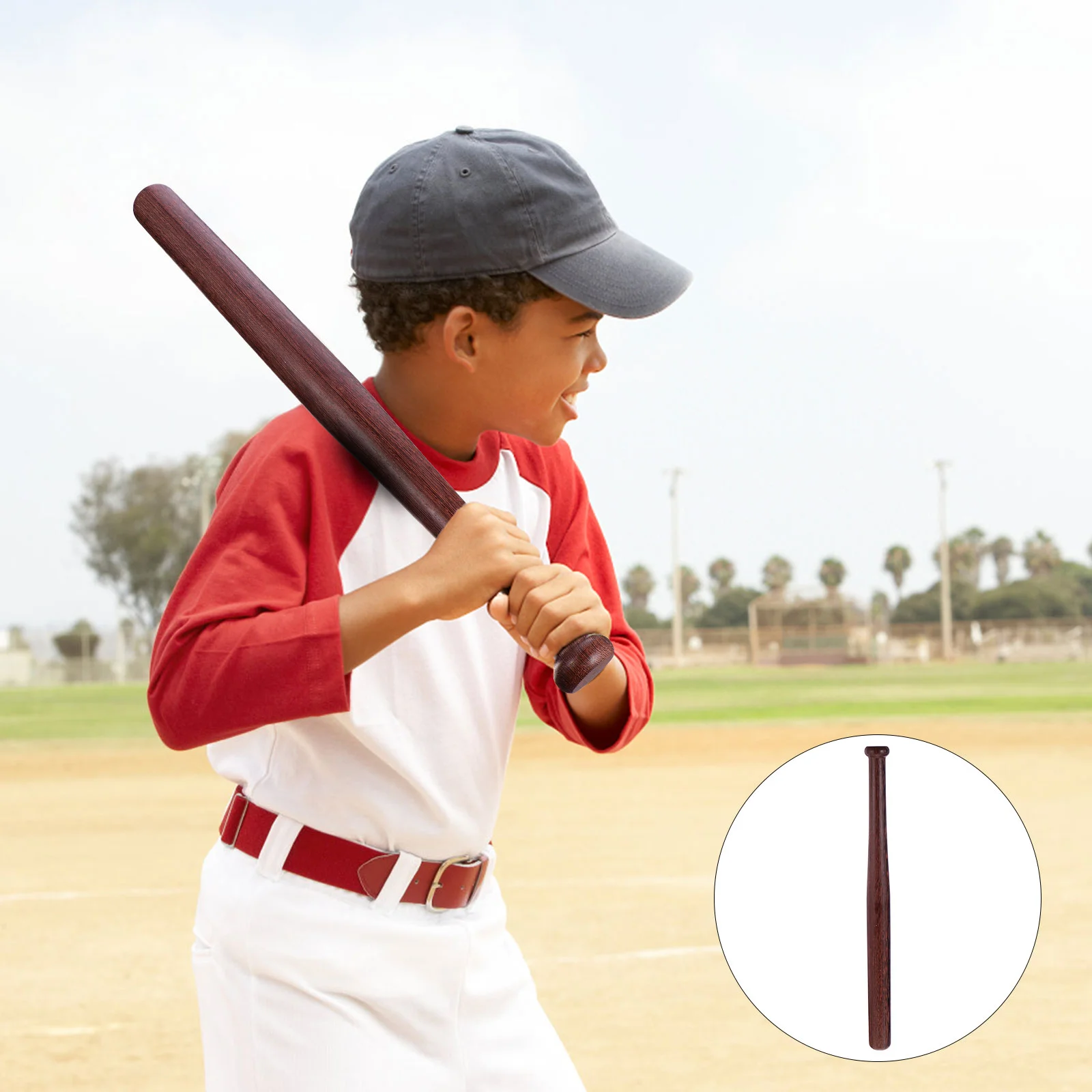 Batte de baseball en bois, fournitures d'exercice, articles de sport de  plein air, outil - AliExpress