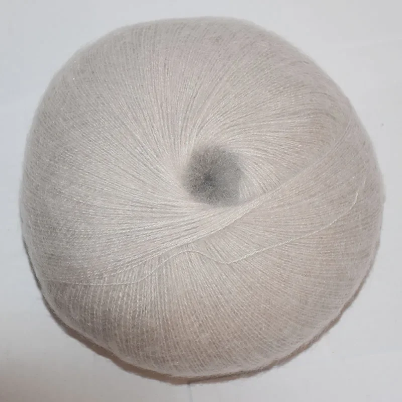 50G Angola Amorous Mohair Yarn Thin Hand knitting baby sweater Soft wool Crochet Yarn For Shawl Scarf Fine Thread 6