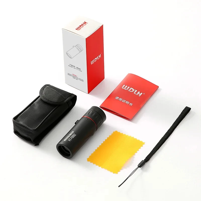 Mobile Phone Telescope 2000x24 HD Mini Portable with Holder Outdoor