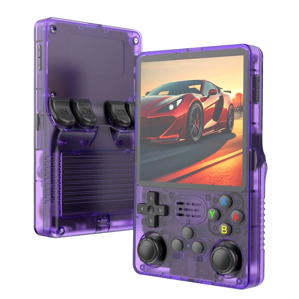 Big Screen BOYHOM R36PLUS Handheld Game Console 4.0inch 10000+ Games PK R36S Portable Pocket Video Player Kids Gift Arkos System view 3
