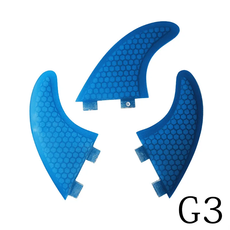 サーフボードsurfboards 　fcs フィン G3 小型サイズ　(3個) BiLong FCS Small G3 Surfboard Fin 3-fins Wakeboard Windsurf