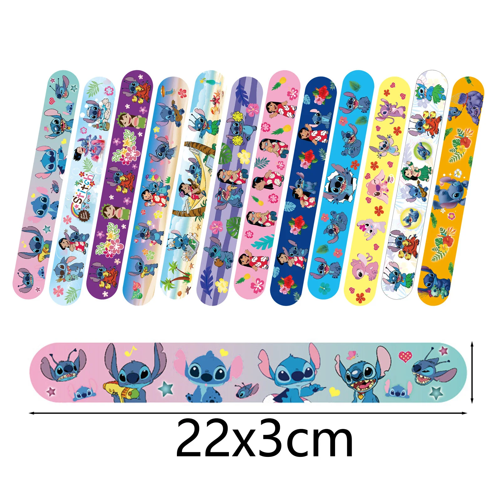 Silicone Bracelets Lilo Stitch Party Gift Supplies Slapping Gift Bags Stickers Birthday Party Decorations