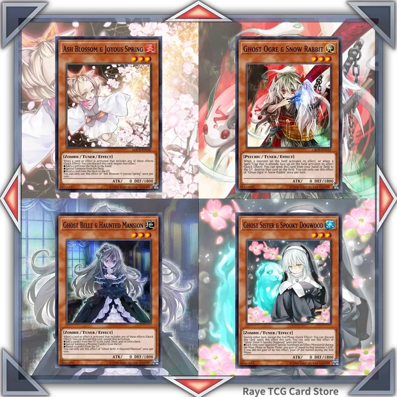 Fai Da Te Ygo Popolare Meta Card Ash Blossom Ghost Belle Snow Rabbit Spooky Dogwood Yugioh Gioco Di Carte Facile Da Giocare Non Originale Master Duel