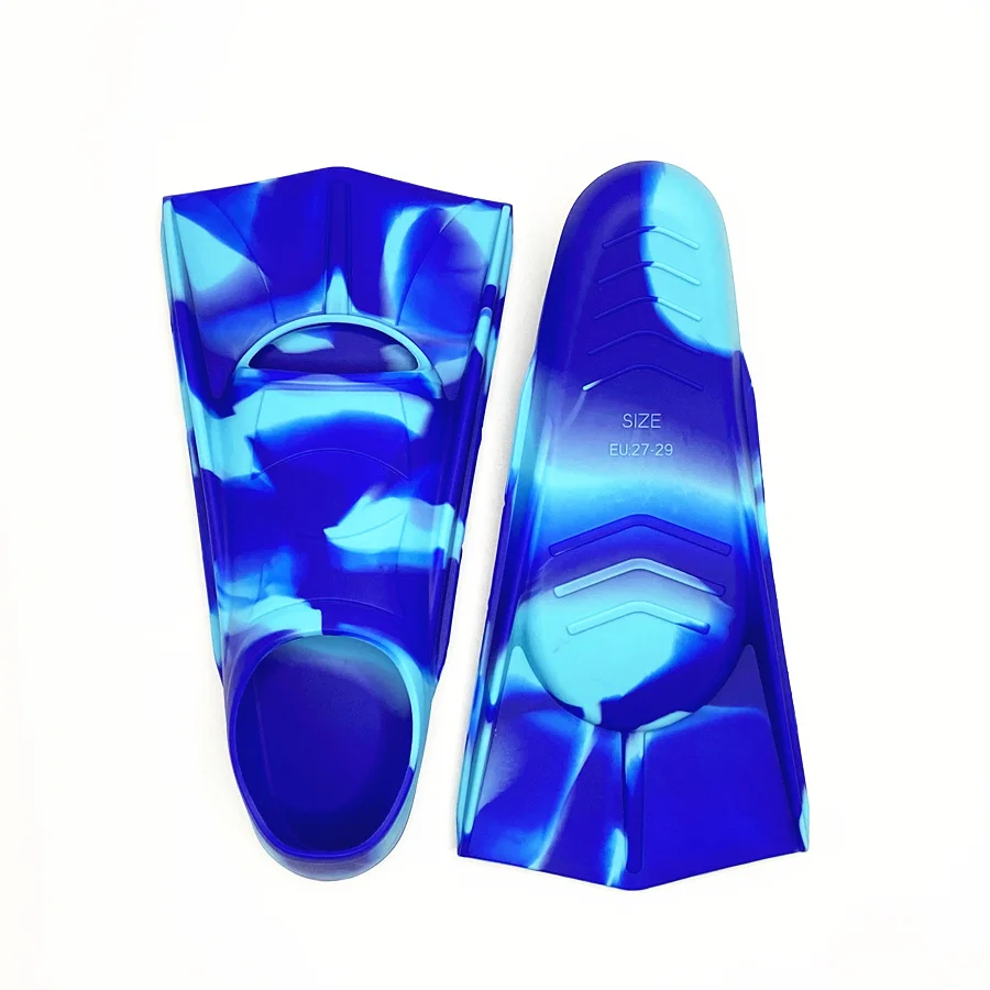 Comfortable Silicone Swim Fins Kids &Adults-Suitable Size for Beginners in Swimming,Diving-Ideal for Training Water Activities 4