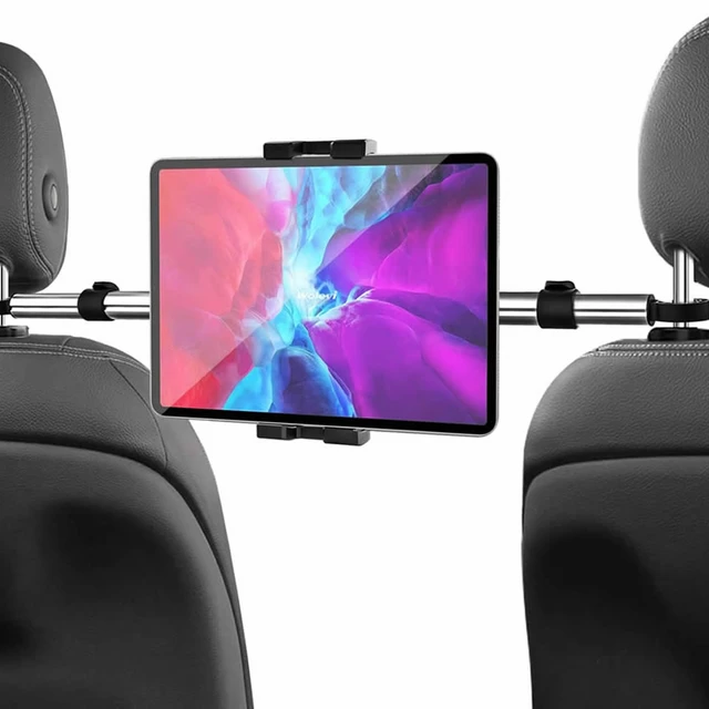 Soporte para tablet de coche para iPad: soporte para tablet para asiento  trasero de automóvil compatible con iPad Pro Air Mini | Galaxy Tab | Kindle