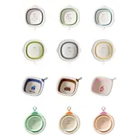 K8GF Compact Foldable Baby Bath Basin Travel Friendly Washing Pan for Newborns Easy Storage Household Laundry Basin