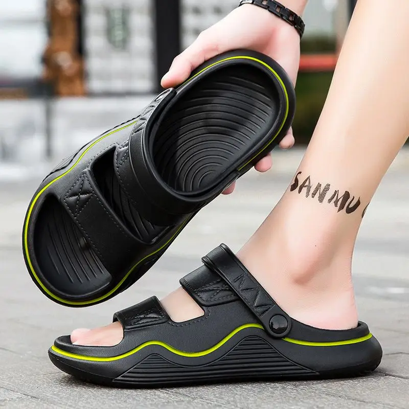 Men Sandals Summer Leisure Beach Holiday Sandals For Male Sandles Sandalias Sandale Home Summer Shoes Lightweight