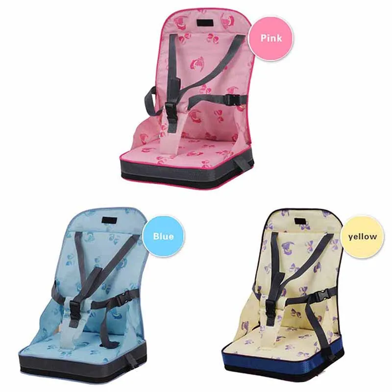 Children Booster Seats Kids Booster Seats Portable Baby Dining Seat Kids Children Booster Seats Highchair Cushion Baby Chair Bag Foldable Infant Travel Booster Seat