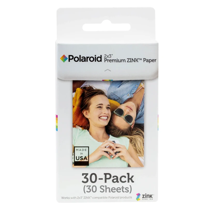 20/30/60Sheets Photo Paper for Polaroid Instax 2x3 ZINK Film For Polaroid  Snap Touch Z2300 SocialMatic Instant Printer - AliExpress