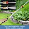 Pressure Washer Wand Heavy-Duty Metal Jet High-Pressure Washer Tools with 2 Nozzles Multipurpose Wash Accessories for Car Garden 3
