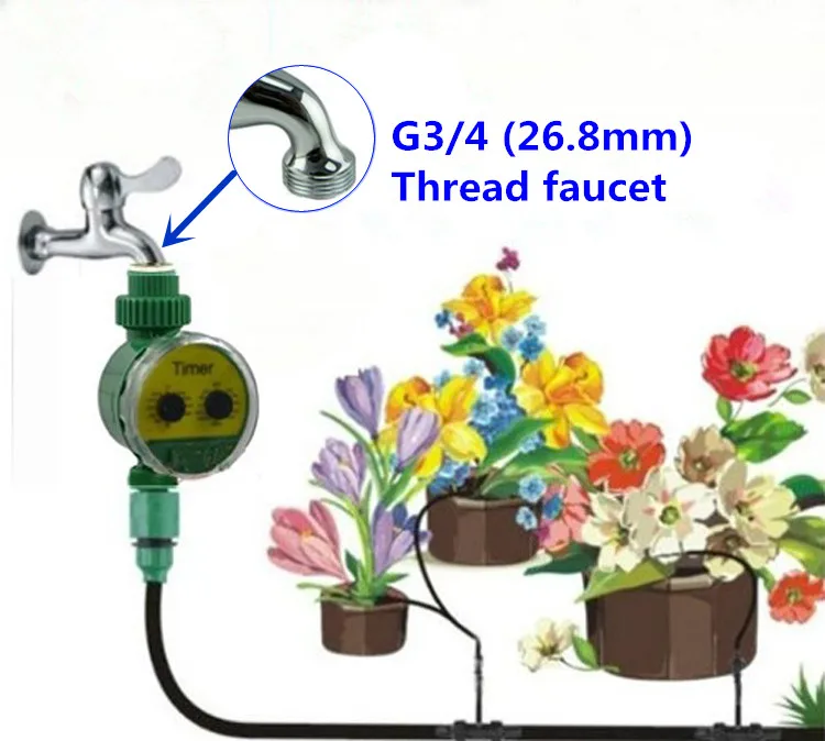 Irrigation Controller Electronic Smart Garden Irrigation System Water Timer Lawn Flower Sprinkler Watering Water Controller