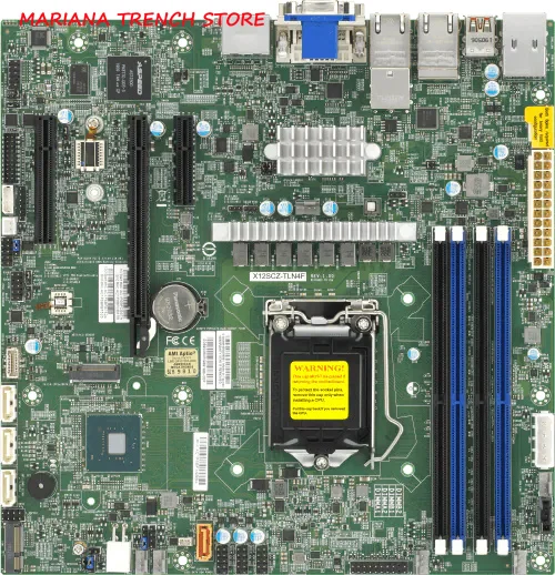 

X12SCZ-TLN4F for Supermicro High Performance Embedded Motherboard 10th Gen. Core i9 i7 i5 i3 Xeon W-1200 Processors