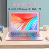 SZYIYUN Slim Pocket Laptop Windows 10, Intel N4120 8GB RAM 1TB SSD Cheap Mini PC,Quad Core 2.6GHz Notebook Computer Pink Gray 1