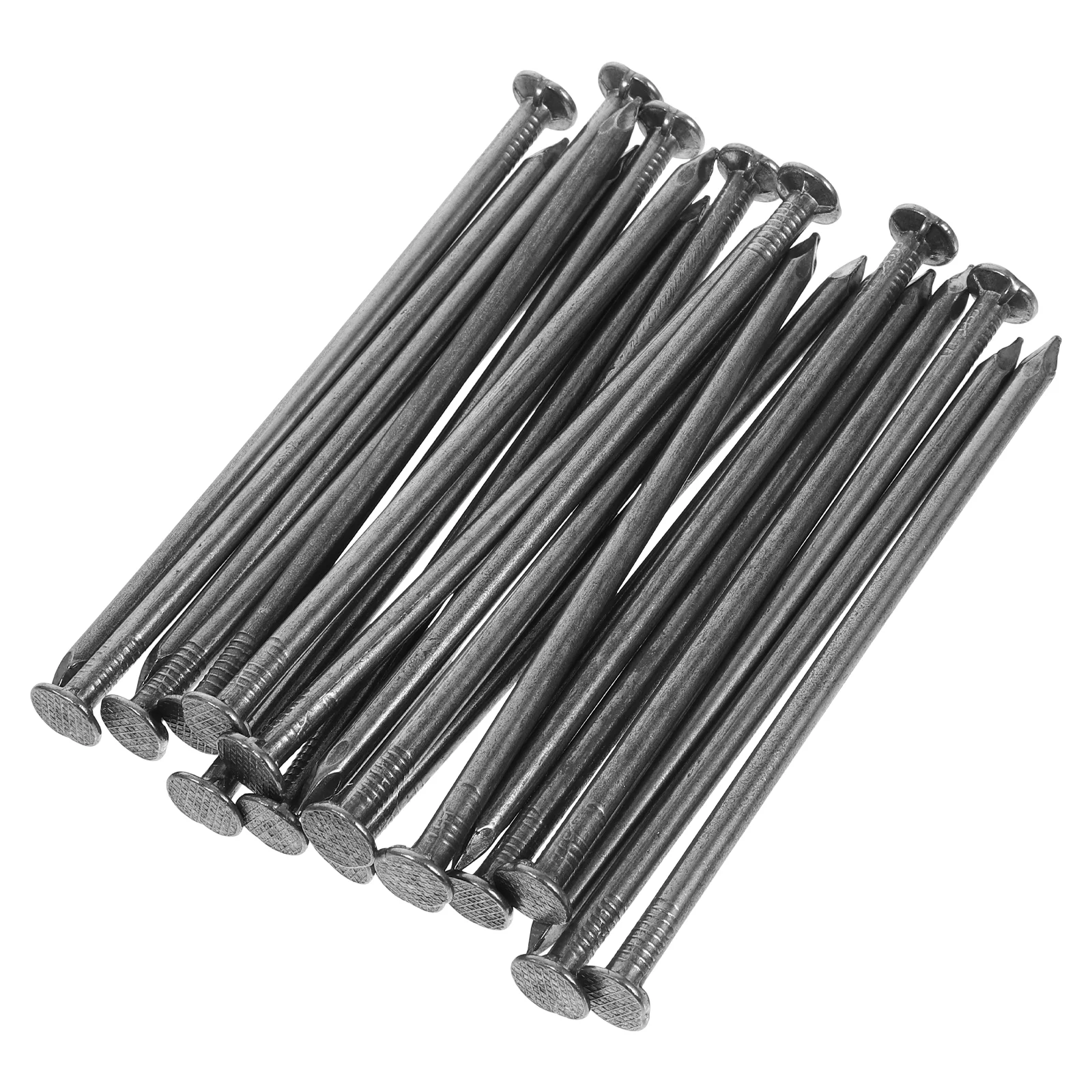 

500 G Big Round Nail Iron Masonry Hardware Nails Long Door Frame Wood Landscaping Stakes Wall Tacks