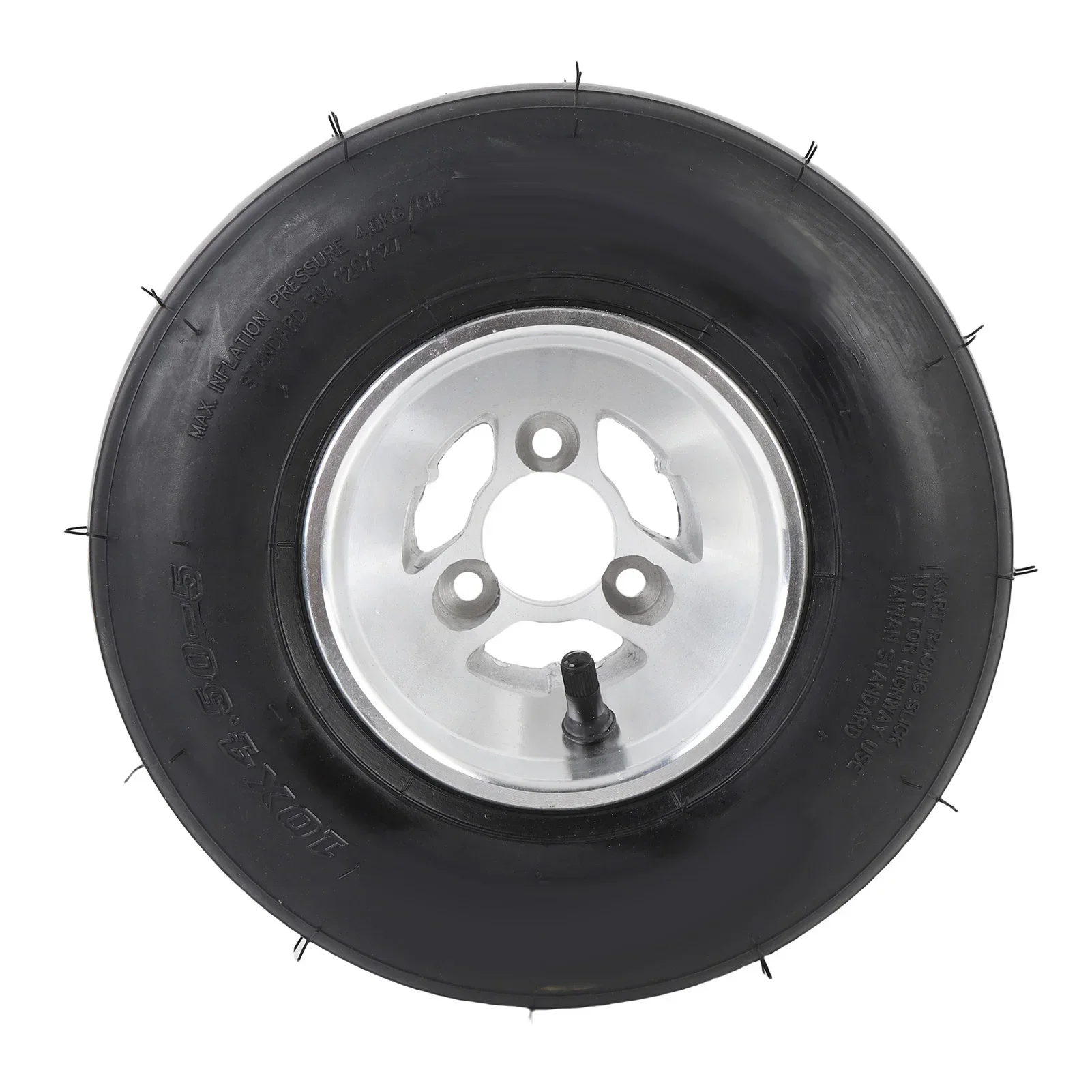 10x4.50-5 Wheel Tire Puncture Proof Long Lasting Enhanced Traction UTV Tire 4PR Tubeless for Go Kart for Drift Trike Lawn Mower