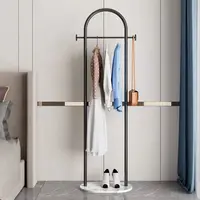 Porte-vêtements sur pied, porte-vêtements pour chambre à coucher, gain de place, porte-vêtements moderne et simple, porte-vêtements pour salon, porte-manteau d'intérieur 6