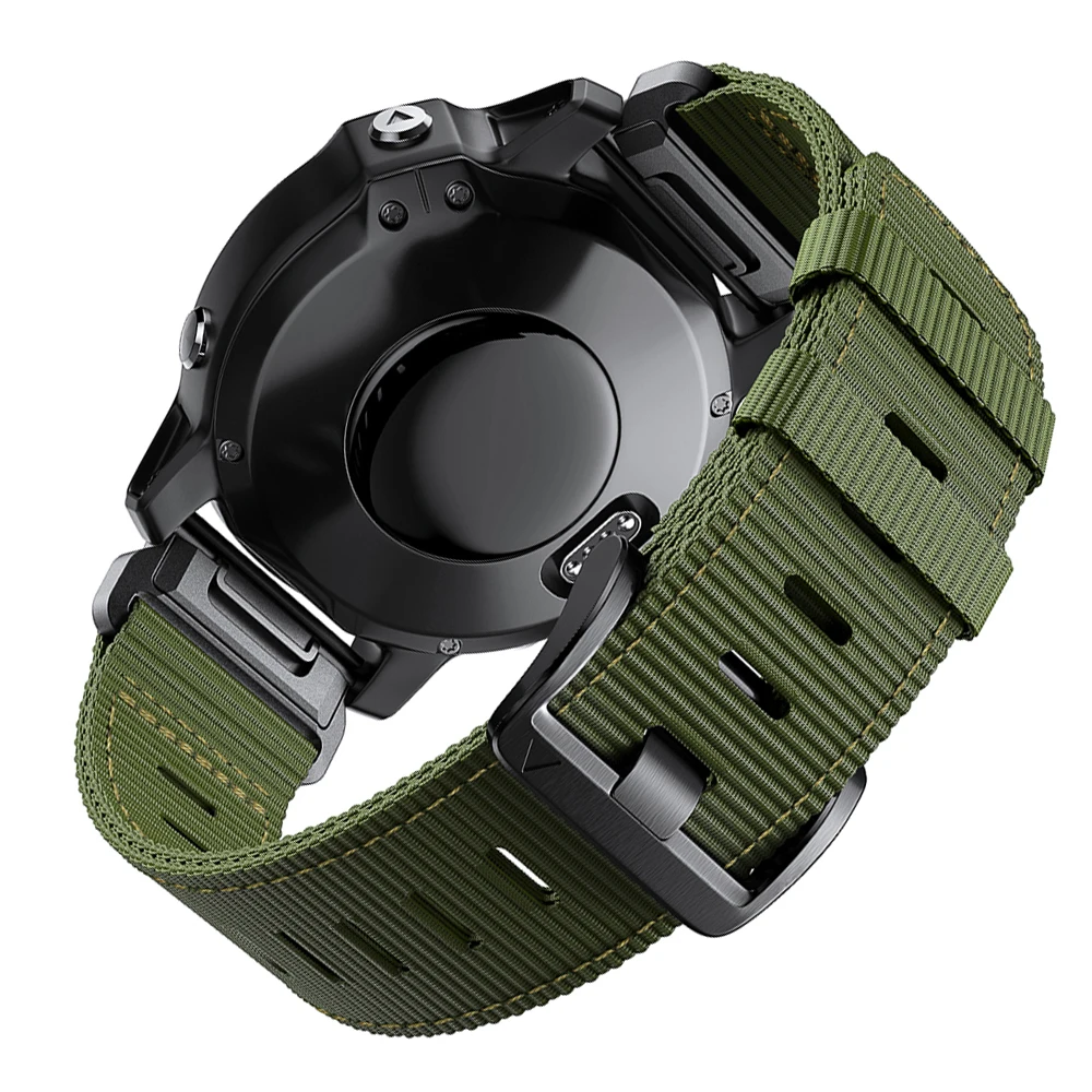 Nylon Sports QuickFit Braided Watch Strap - 22mm/26mm