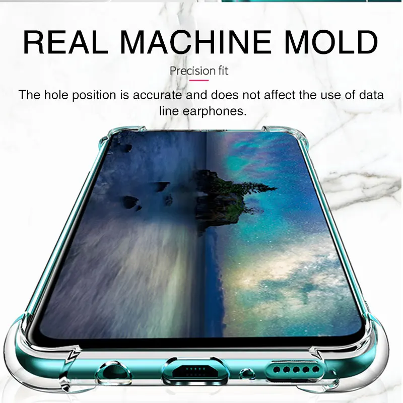 Shockproof Transparent Silicone Phone Case