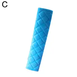 Universal Comfortable Car Seat Belt Shoulder Pad and Cushion for Safety and Protection (C)
