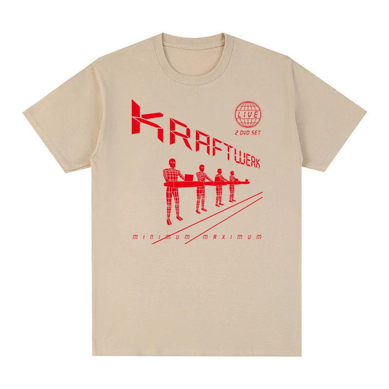 KRAFTWERK 90's Tシャツ ホワイト クラフトワーク Kraftwerk 音楽Tシャツ ロックTシャツ バンドT
