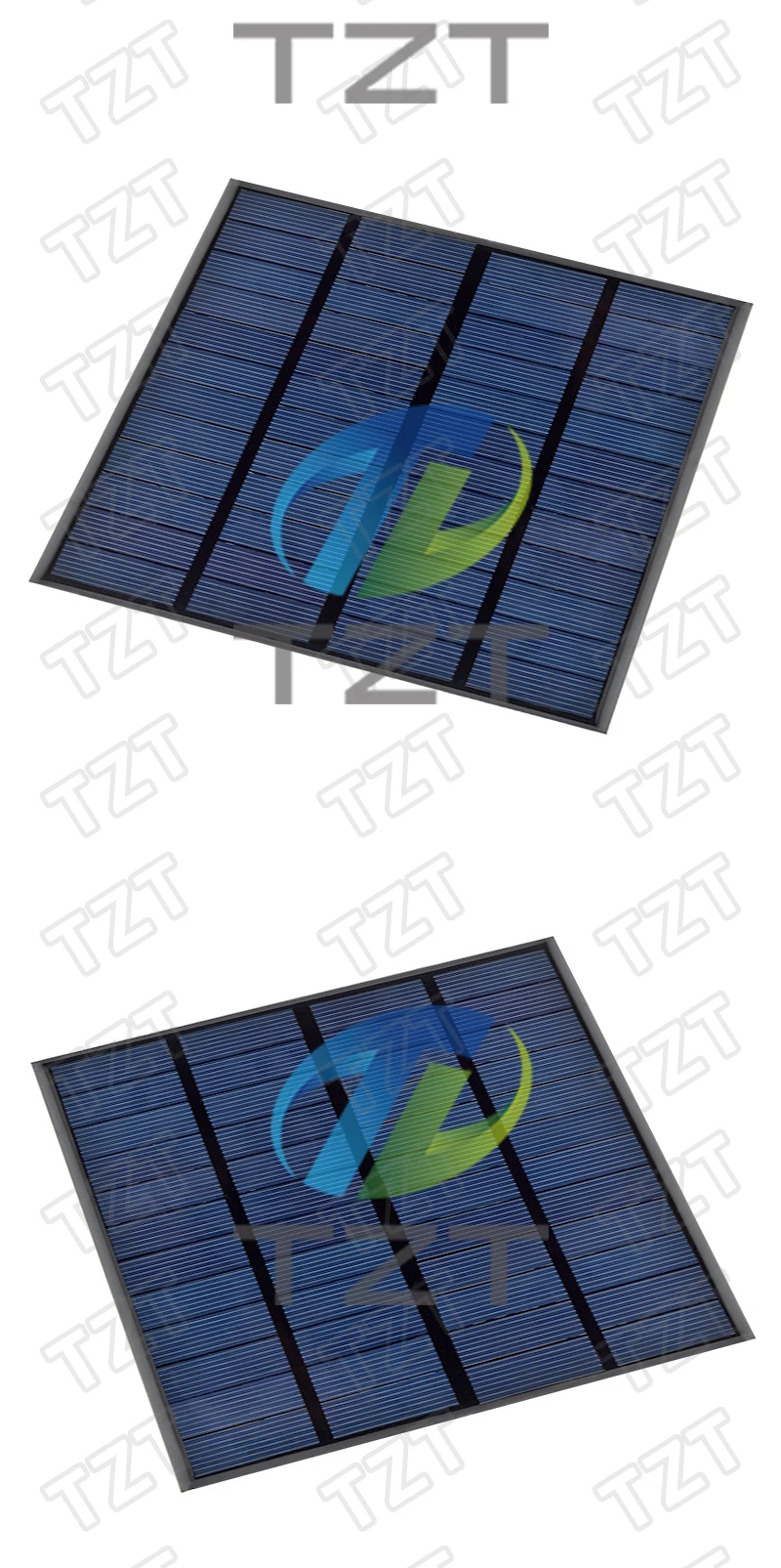 DIYTZT 1/3PCS 12V 250mA 3W Solarpanel polykristallin 145*145MM Mini Sunpower Solarsystem DIY für Batterie-Handy-Ladegerät – Detail 10