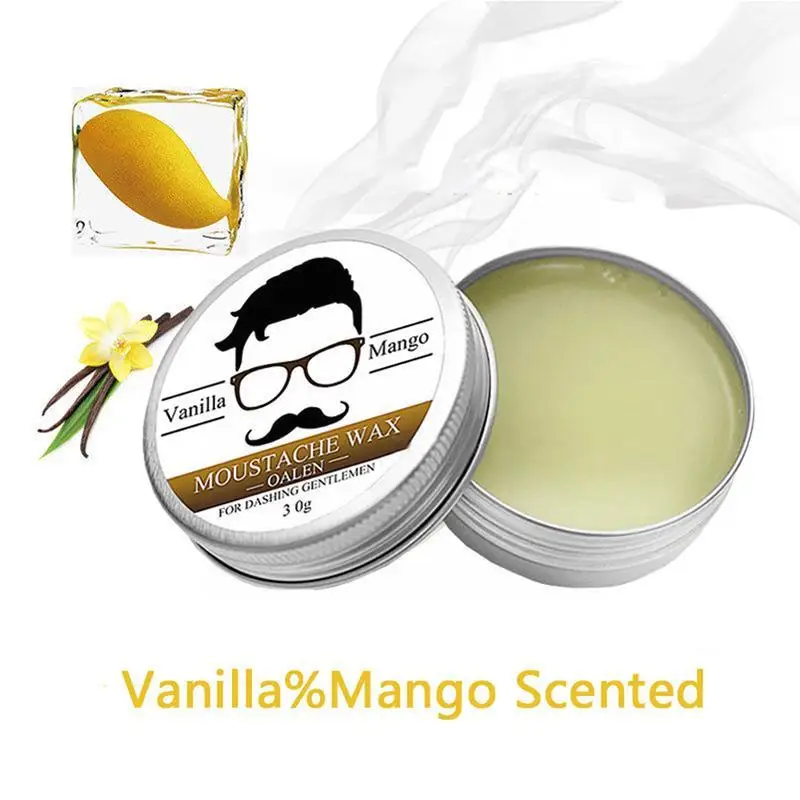 Hair Moustache Repair Shape Natural Beard Conditioner Balm For Beard Growth And Organic Moustache Wax For Smooth Styl R4h4