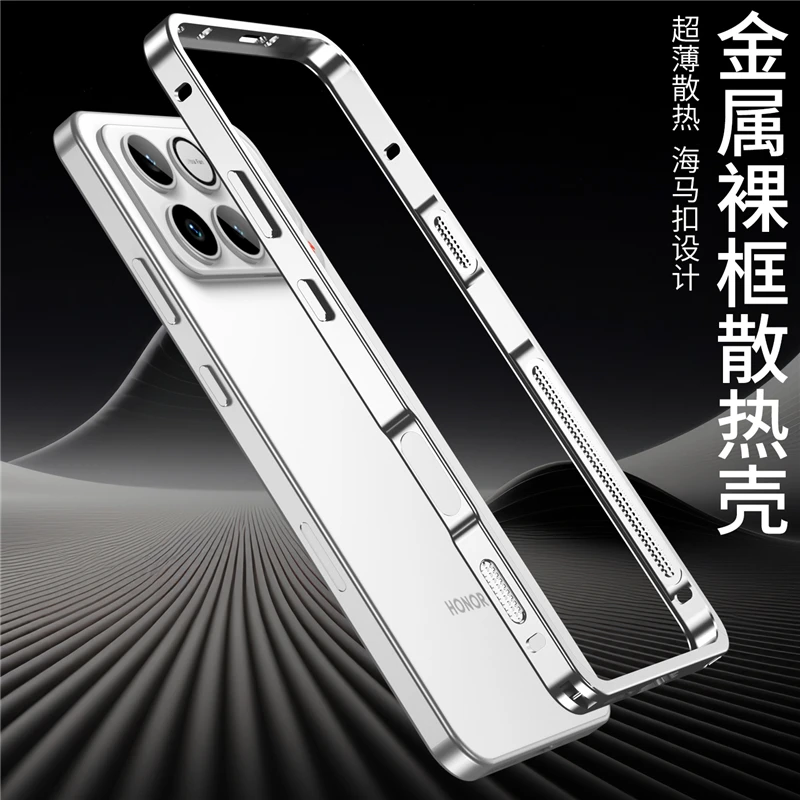 Aluminum Alloy Heat Dissipation Metal Frame Bumper Case