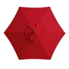 6 Bones Umbrella Replacement Canopy Without Stand 2m Parasol Replaceable Cloth UV Protection Detachable for Outdoor Beach Garden 4