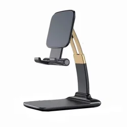 Foldable Adjustable Stand: Flexible Desktop Mount (Black 3)