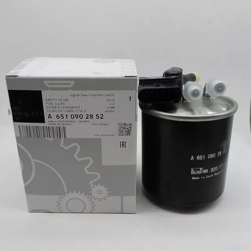 A6510902852 Car Fuel Filter Kit For Mercedes Benz W204 W205 W212 C180 C200 E220 E250 S300 GLC GLE CLS GLK OM651 Diesel Engine fuel filter