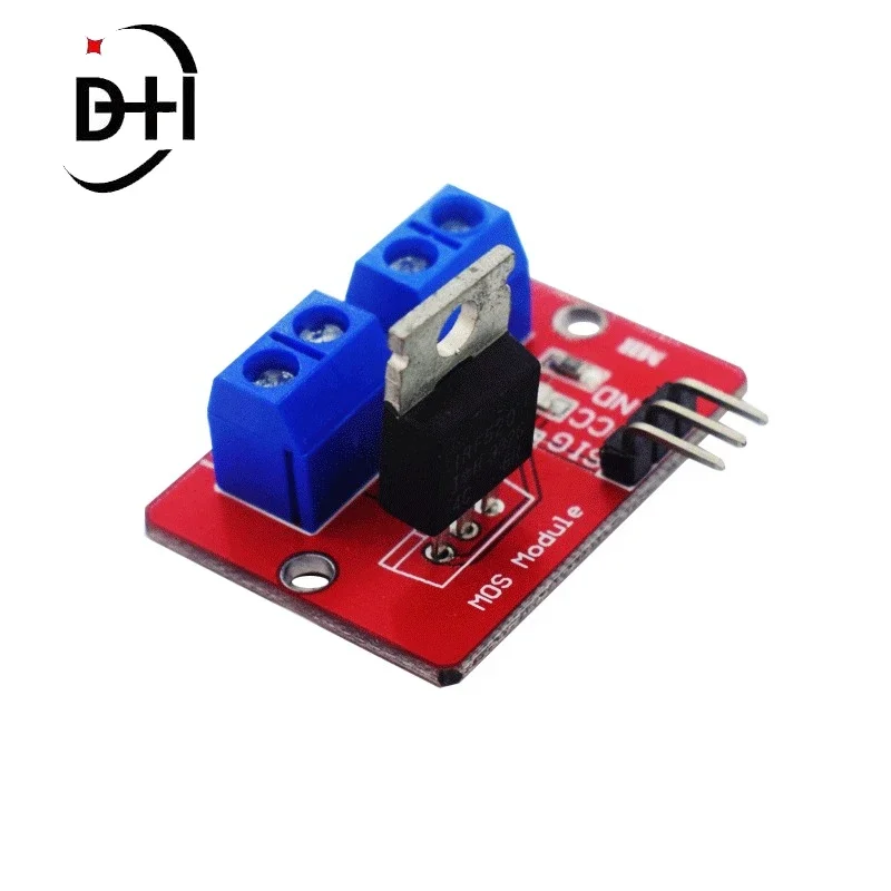 10Pcs 0-24V Pulsante Mosfet Superiore Irf520 Modulo Driver Mos Per Arduino Mcu Arm Raspberry Pi