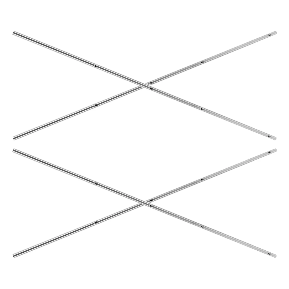 4Pcs Foosball Rods Table Soccer Replacement Football Machine Metal Handles Soccer Tables Table Football Poles Foosball