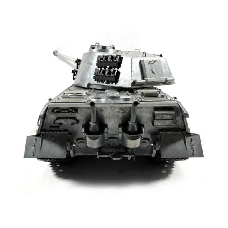 토이즈 마토 메탈 1/16 스케일 독일군 킹 타이거 적외선 배럴 리코일 RTR 360 ° 회전식 RC 탱크 1228 Panzer TH16971-SMT7