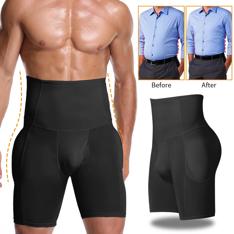 

Men Slimming Body Shaper Waist Trainer High Waist Shaper Control Panties Compression Underwear Abdomen Belly Shaper Boxer Shorts