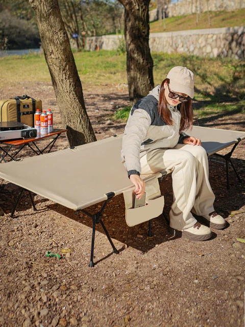 Widened Ultralight Camping Cot 2